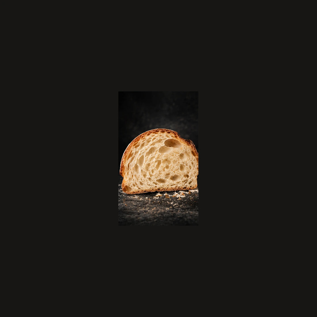 Rustic Italian Semolina Batard Loaf