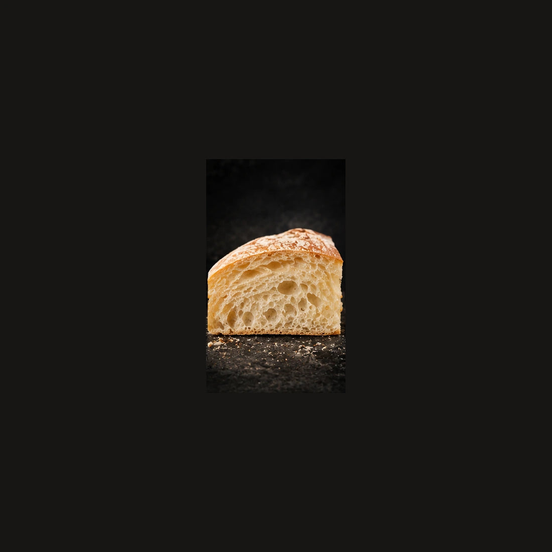 Large Artisan Ciabatta Italian Bread Loaf