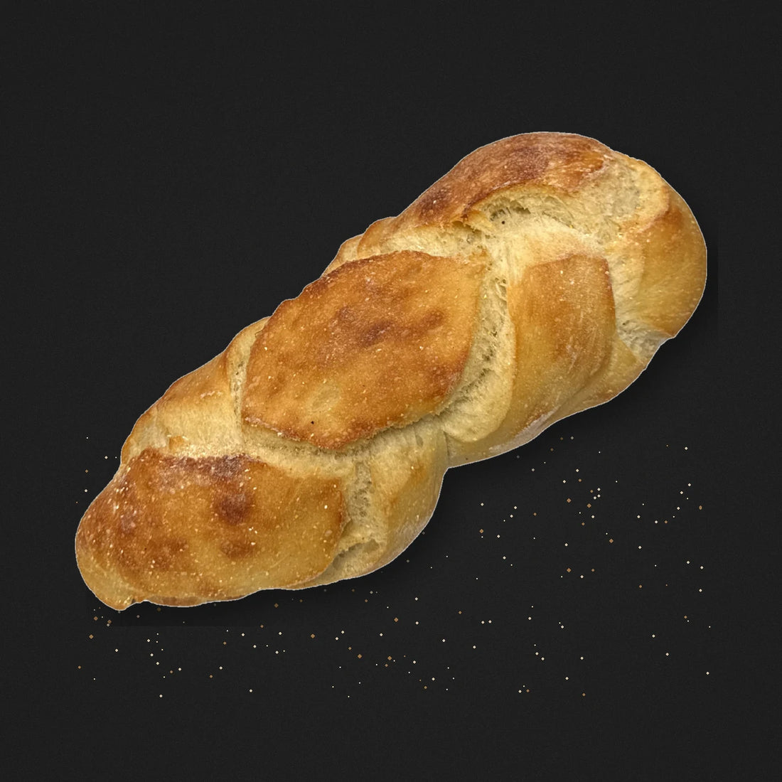 Italian Braided Twist Bread Loaf